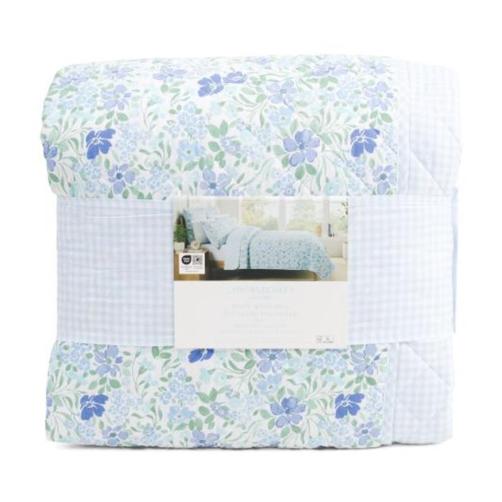 CYNTHIA ROWLEY Floral Quilt Set